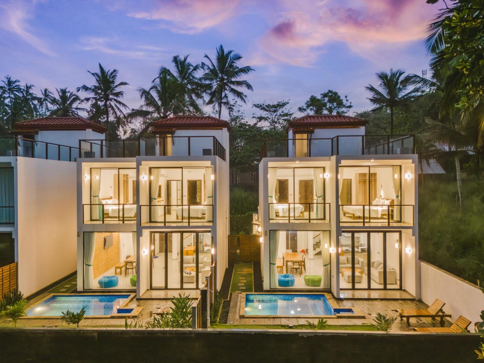 Kaas Villas - Entire Two Bedroom Villa With Private Pool & Garden ディックウェラ エクステリア 写真