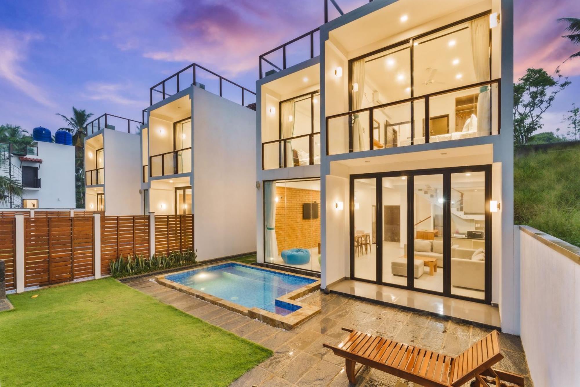 Kaas Villas - Entire Two Bedroom Villa With Private Pool & Garden ディックウェラ エクステリア 写真